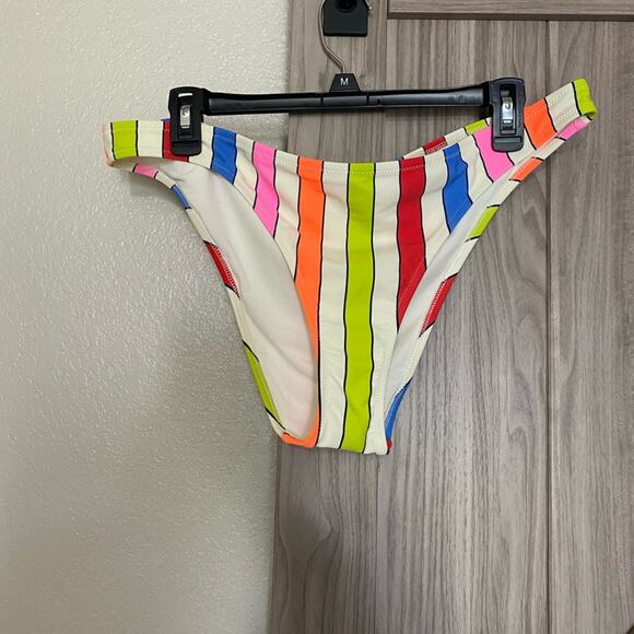 NWOT aerie striped swim cheekier bottom. XXL - Picture 1 of 3
